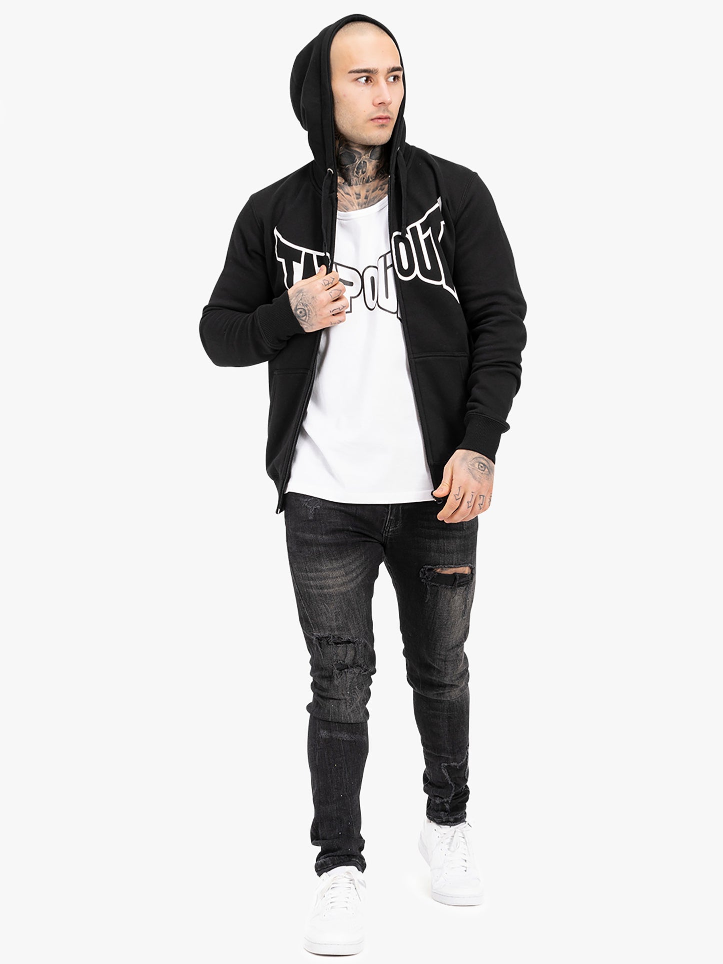 MARFA HOODED ZIPPER
