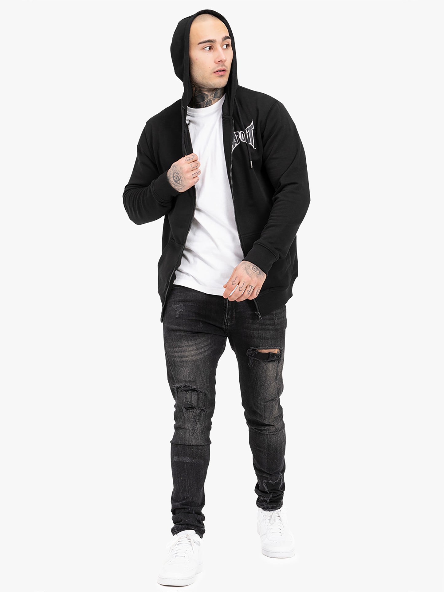 OCTAGON FULL ZIP HOODIE